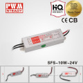 (LPV-10-24)SFS-10-24 CE approved 10w24v0.75a IP67 waterproof level switching power supply